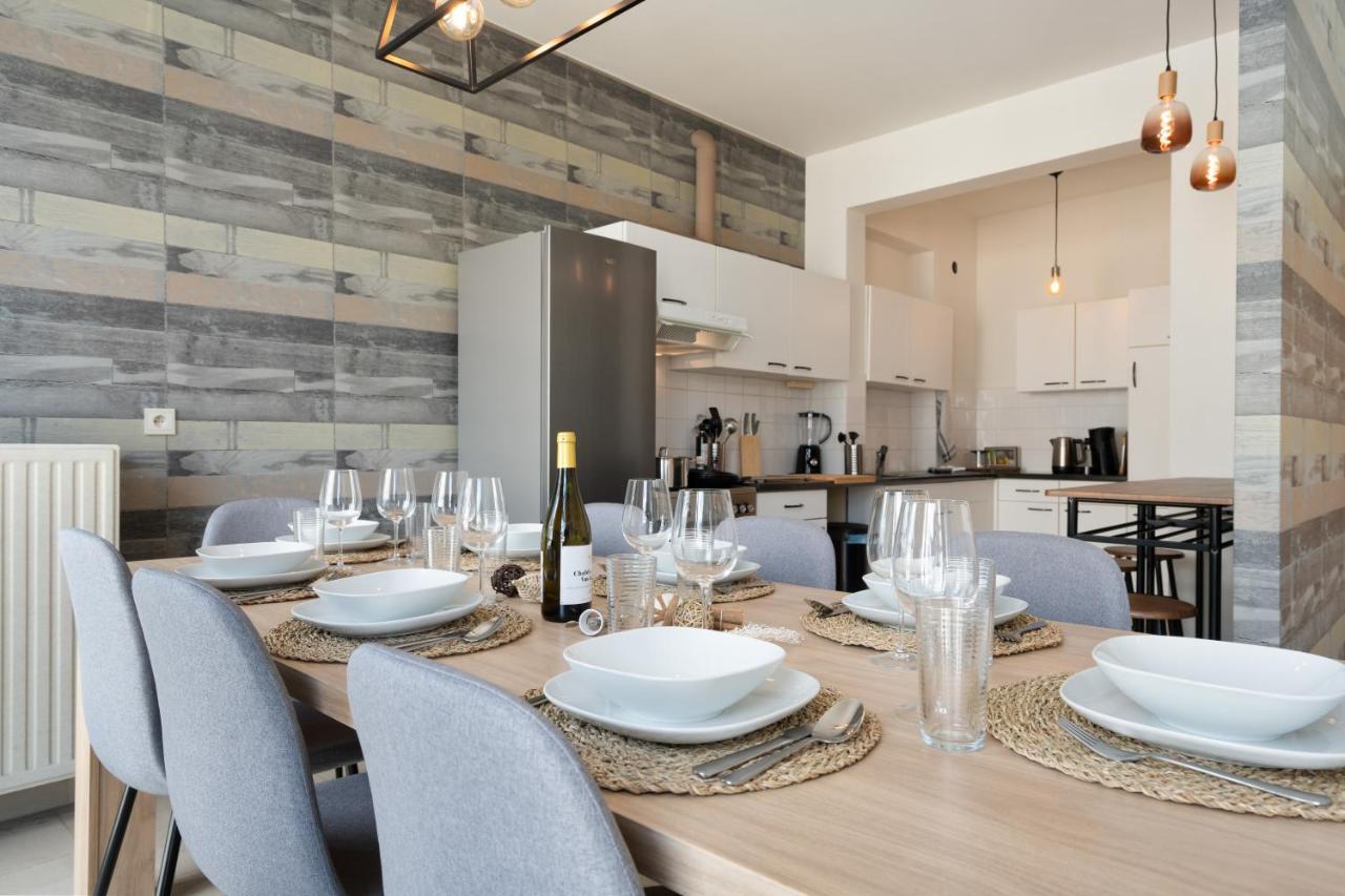 City Apartment 3 Bedroom, Kitchen, Wifi, Workspace, Coffee, Central Hasselt Luaran gambar