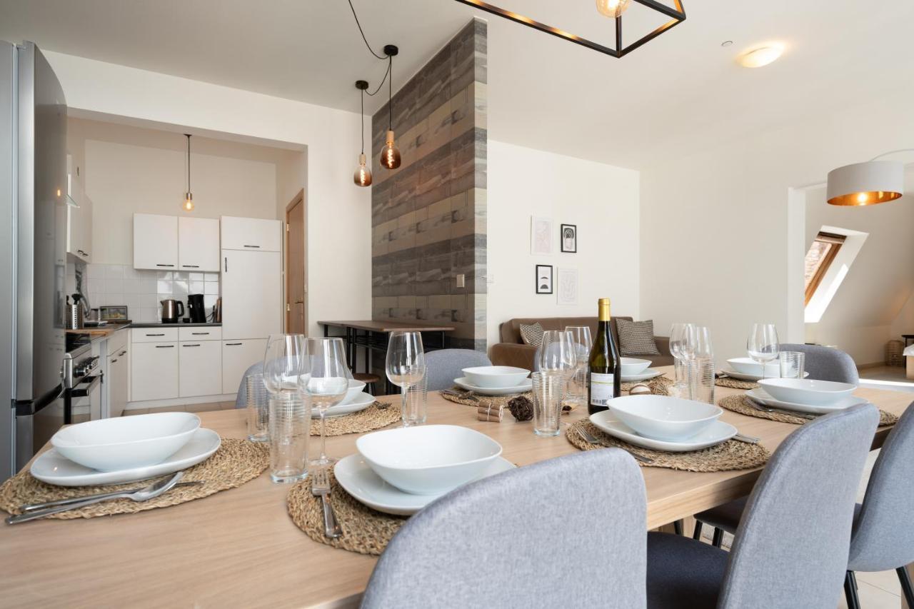 City Apartment 3 Bedroom, Kitchen, Wifi, Workspace, Coffee, Central Hasselt Luaran gambar